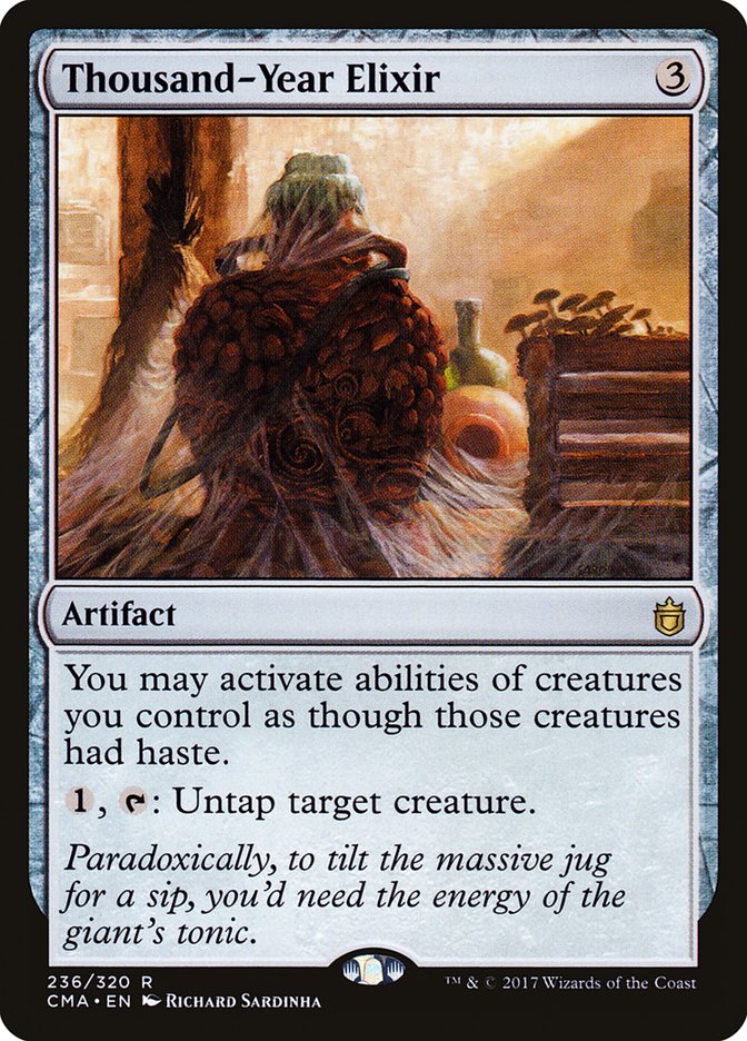 Thousand-Year Elixir [Commander Anthology] | Gear Gaming Fayetteville