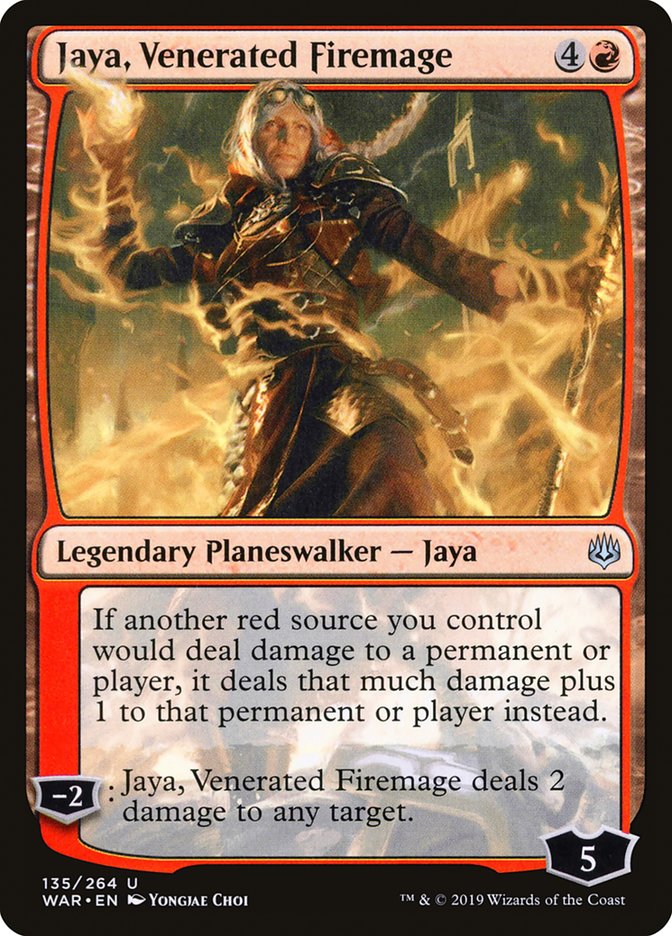 Jaya, Venerated Firemage [War of the Spark] | Gear Gaming Fayetteville