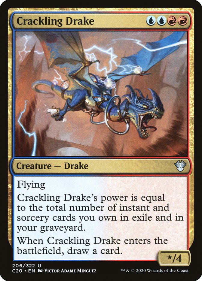 Crackling Drake [Commander 2020] | Gear Gaming Fayetteville