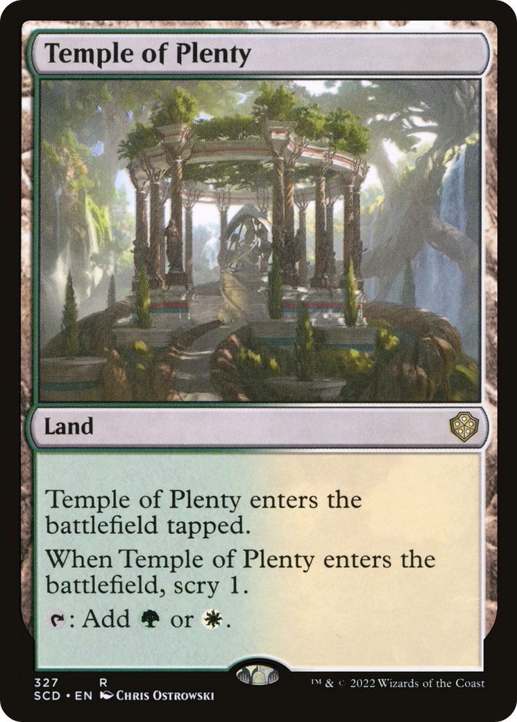 Temple of Plenty [Starter Commander Decks] | Gear Gaming Fayetteville