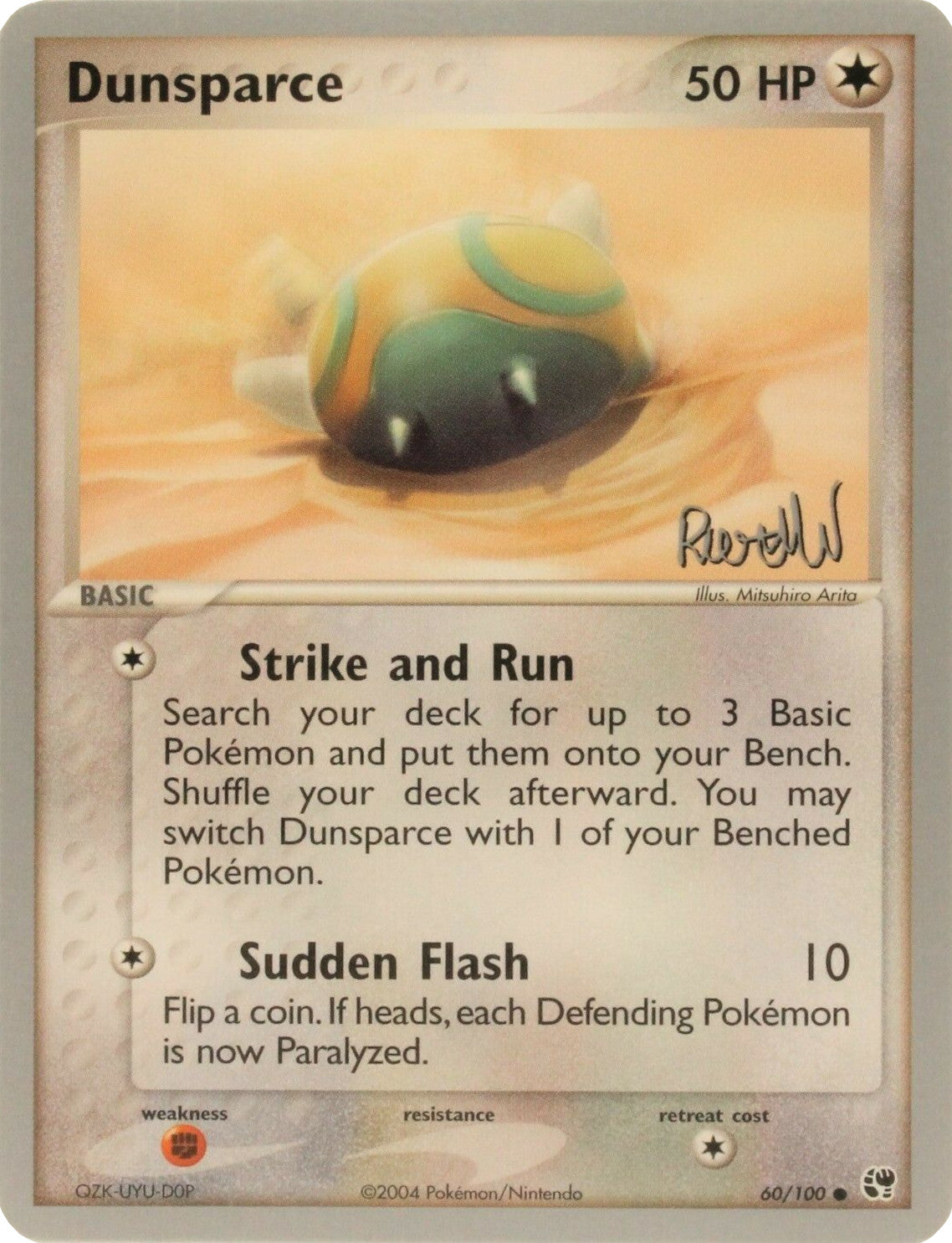 Dunsparce (60/100) (Rocky Beach - Reed Weichler) [World Championships 2004] | Gear Gaming Fayetteville