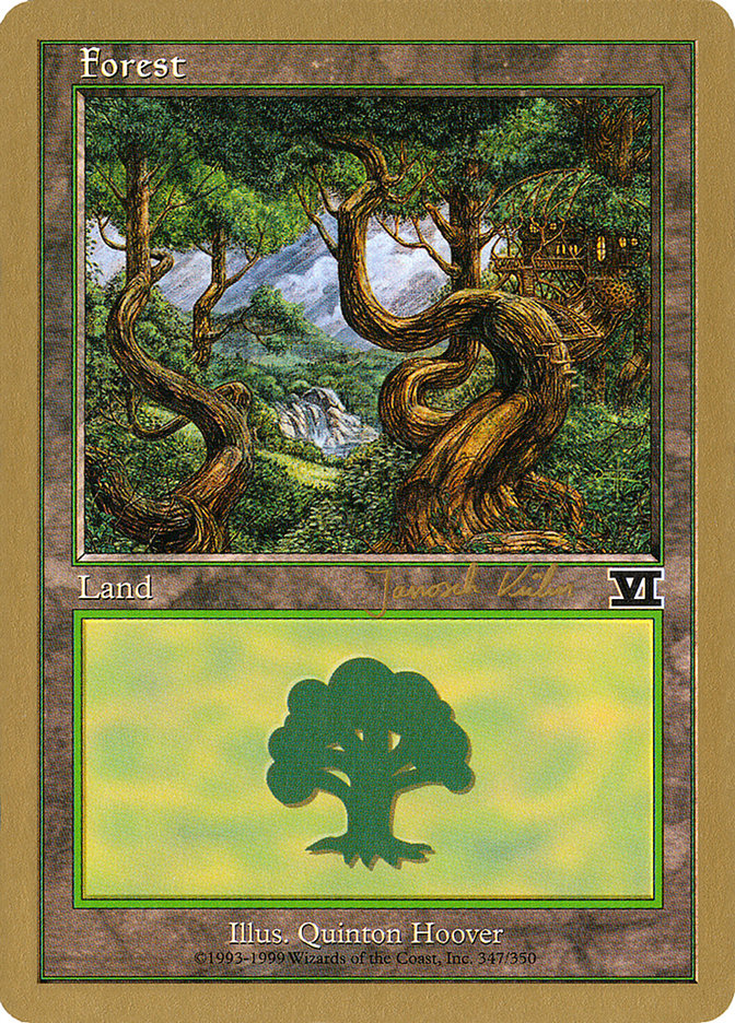 Forest (jk347) (Janosch Kuhn) [World Championship Decks 2000] | Gear Gaming Fayetteville