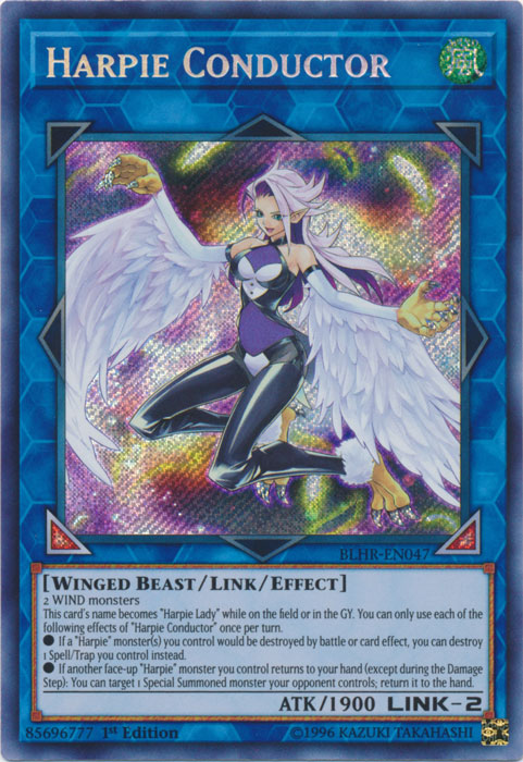 Harpie Conductor [BLHR-EN047] Secret Rare | Gear Gaming Fayetteville