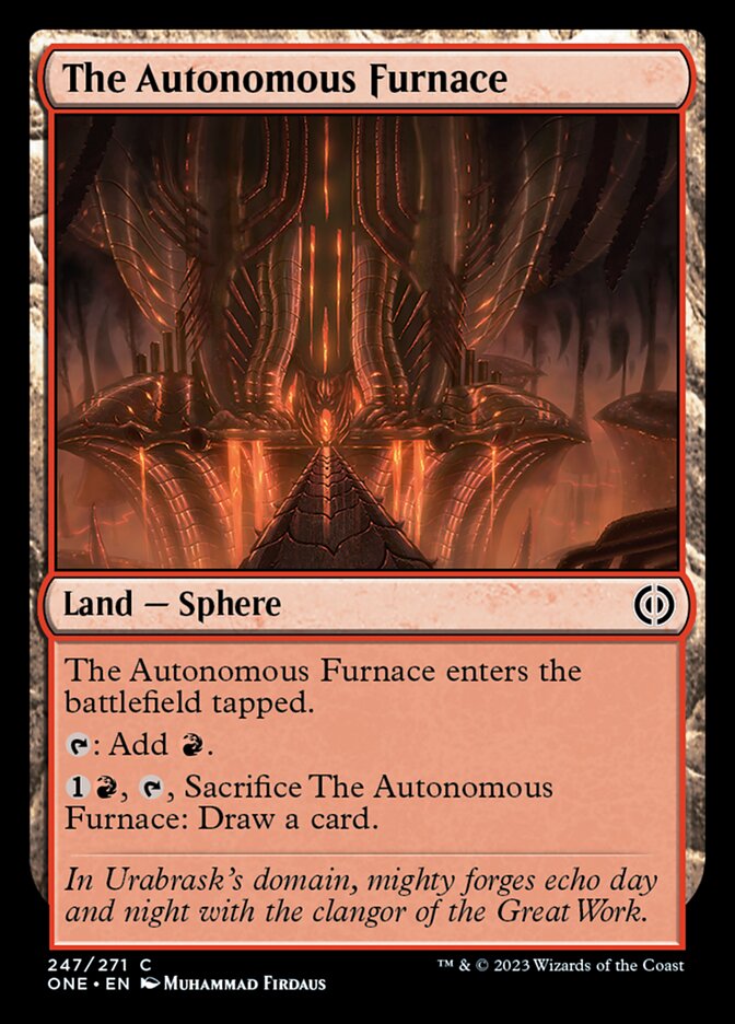 The Autonomous Furnace [Phyrexia: All Will Be One] | Gear Gaming Fayetteville