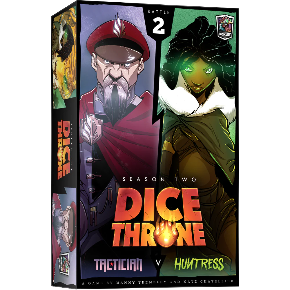 DICE THRONE SEASON TWO- BOX 2 - TACTICIAN VS HUNTRESS | Gear Gaming Fayetteville