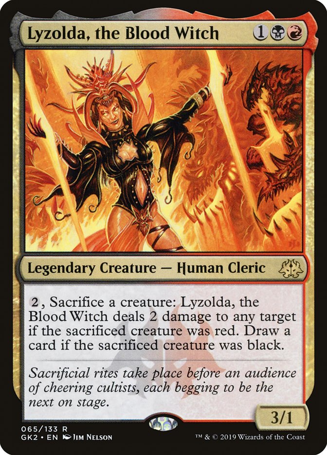 Lyzolda, the Blood Witch [Ravnica Allegiance Guild Kit] | Gear Gaming Fayetteville