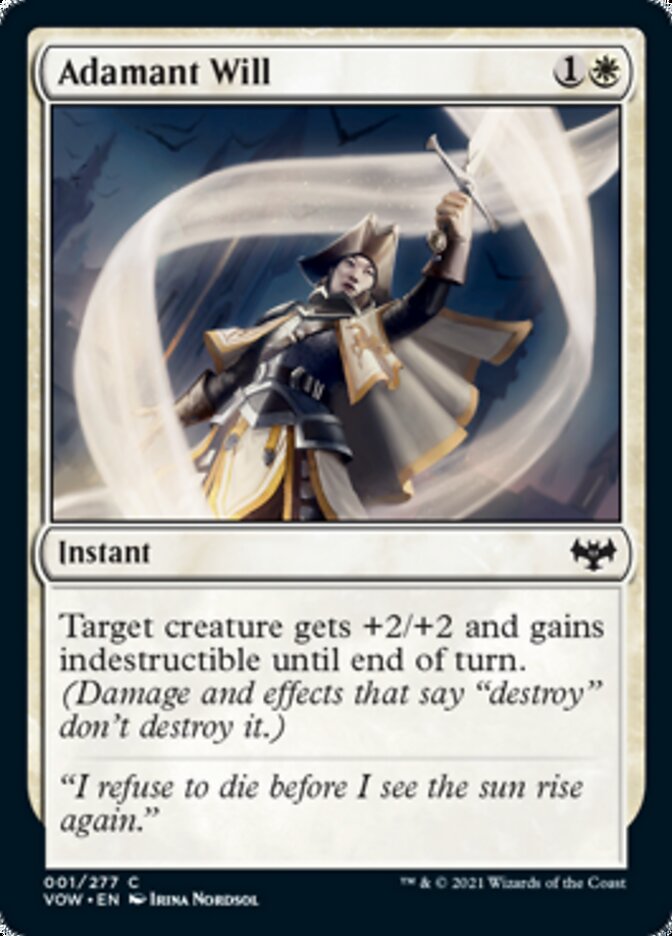 Adamant Will [Innistrad: Crimson Vow] | Gear Gaming Fayetteville