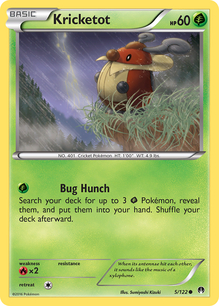Kricketot (5/122) [XY: BREAKpoint] | Gear Gaming Fayetteville