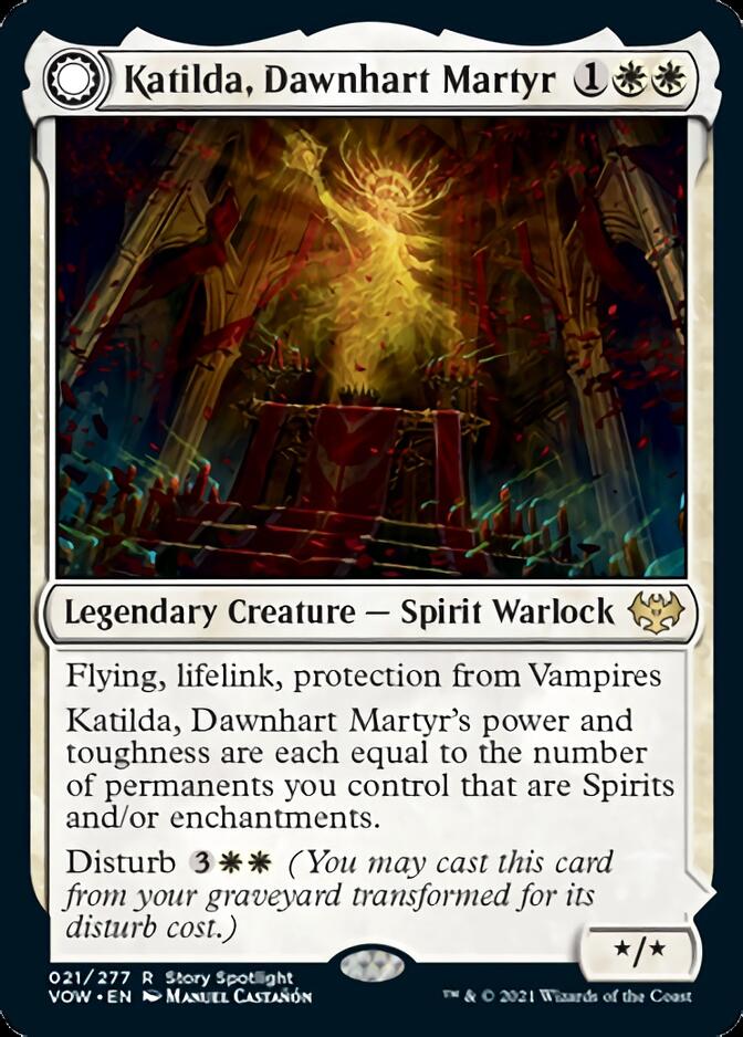 Katilda, Dawnhart Martyr // Katilda's Rising Dawn [Innistrad: Crimson Vow] | Gear Gaming Fayetteville