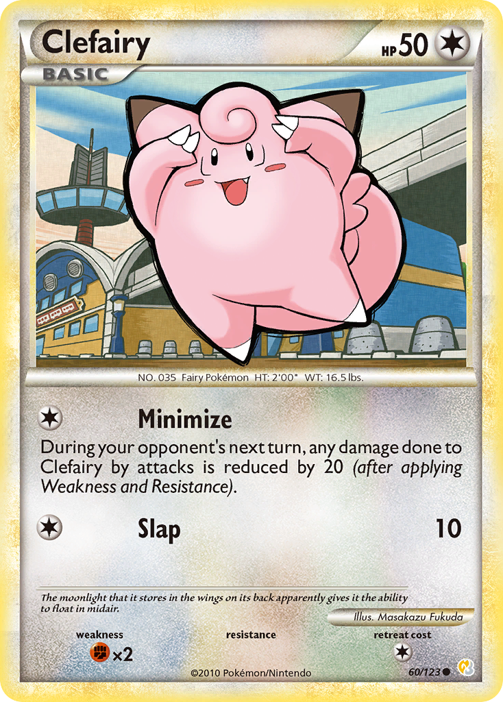 Clefairy (60/123) [HeartGold & SoulSilver: Base Set] | Gear Gaming Fayetteville