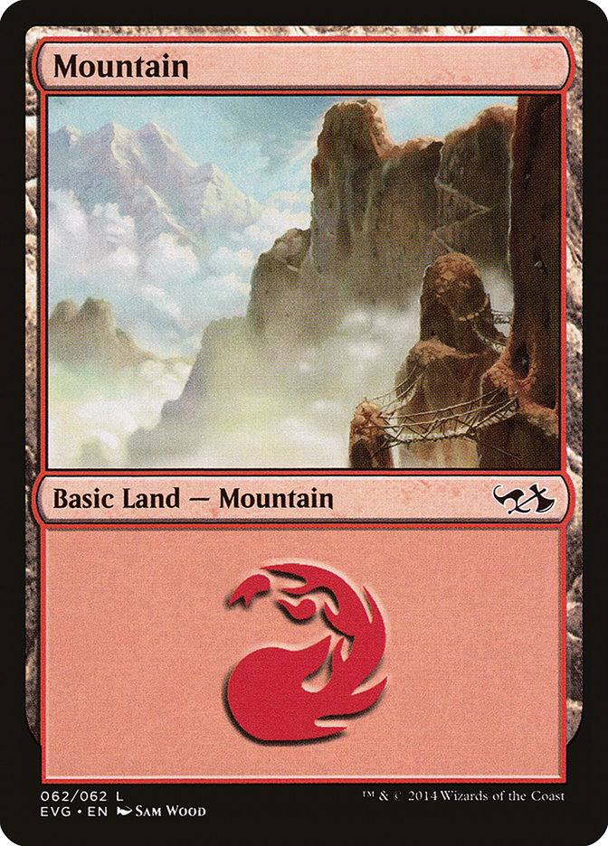 Mountain (62) (Elves vs. Goblins) [Duel Decks Anthology] | Gear Gaming Fayetteville