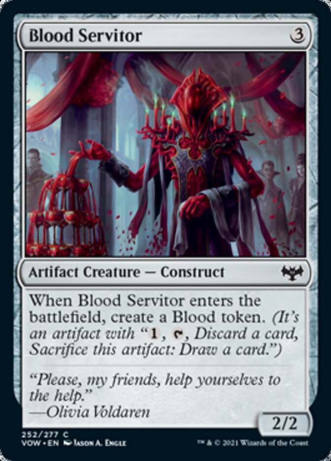 Blood Servitor [Innistrad: Crimson Vow] | Gear Gaming Fayetteville