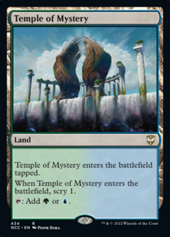 Temple of Mystery [Streets of New Capenna Commander] | Gear Gaming Fayetteville