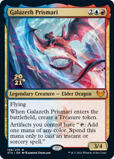 Galazeth Prismari [Strixhaven: School of Mages Prerelease Promos] | Gear Gaming Fayetteville