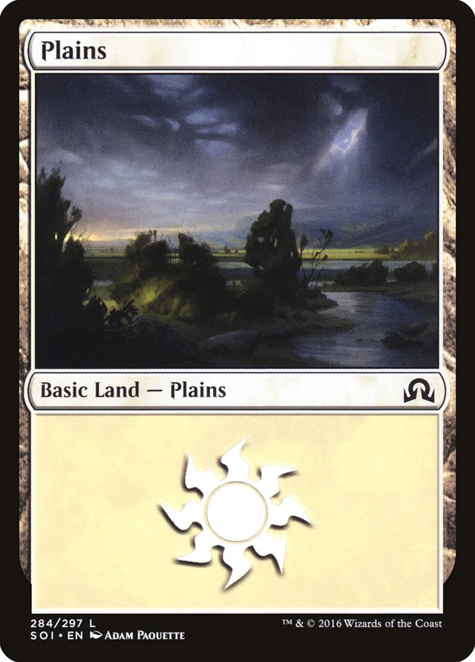Plains (284) [Shadows over Innistrad] | Gear Gaming Fayetteville