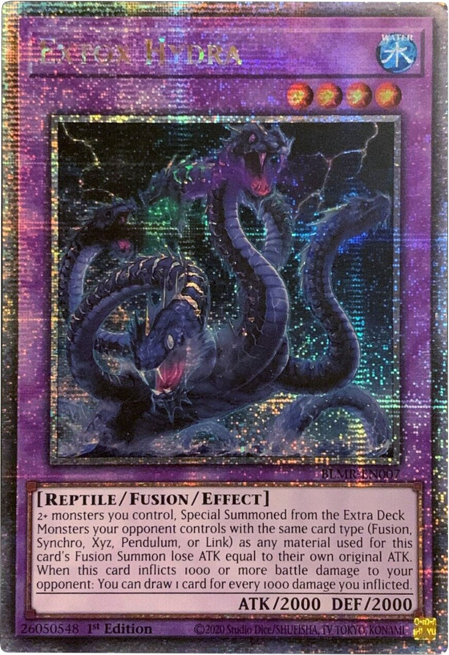 Extox Hydra [BLMR-EN007] Quarter Century Secret Rare | Gear Gaming Fayetteville