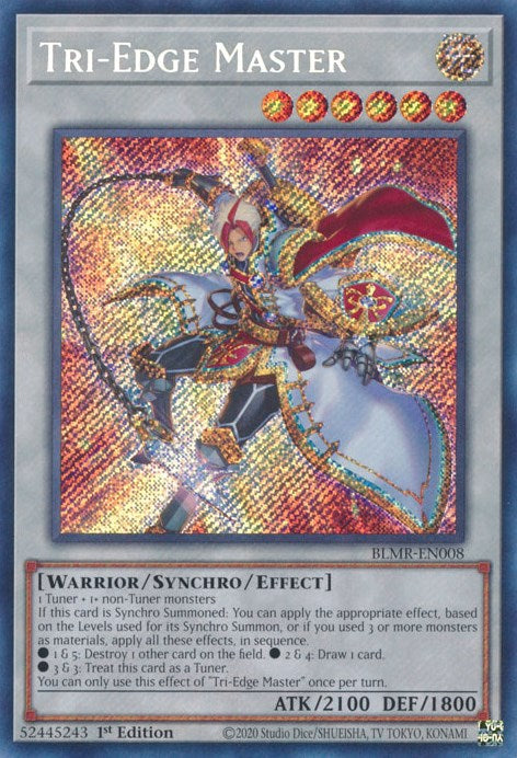 Tri-Edge Master [BLMR-EN008] Secret Rare | Gear Gaming Fayetteville