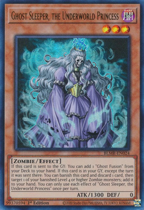 Ghost Sleeper, the Underworld Princess [BLMR-EN024] Ultra Rare | Gear Gaming Fayetteville