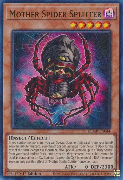 Mother Spider Splitter [BLMR-EN044] Ultra Rare | Gear Gaming Fayetteville