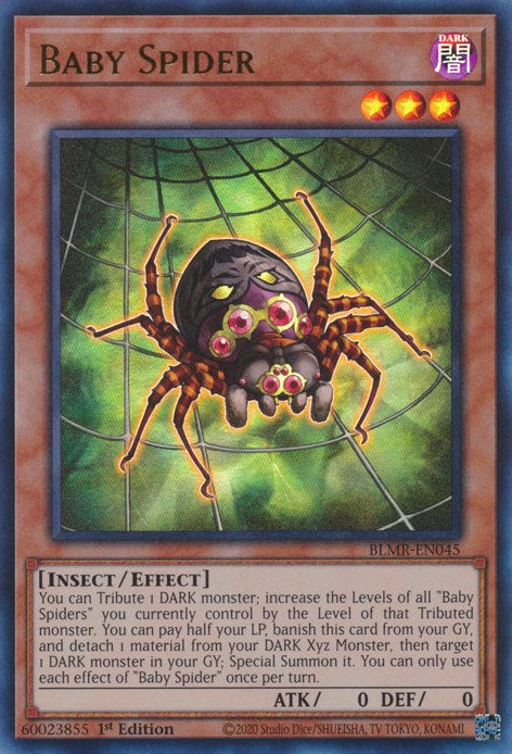 Baby Spider [BLMR-EN045] Ultra Rare | Gear Gaming Fayetteville