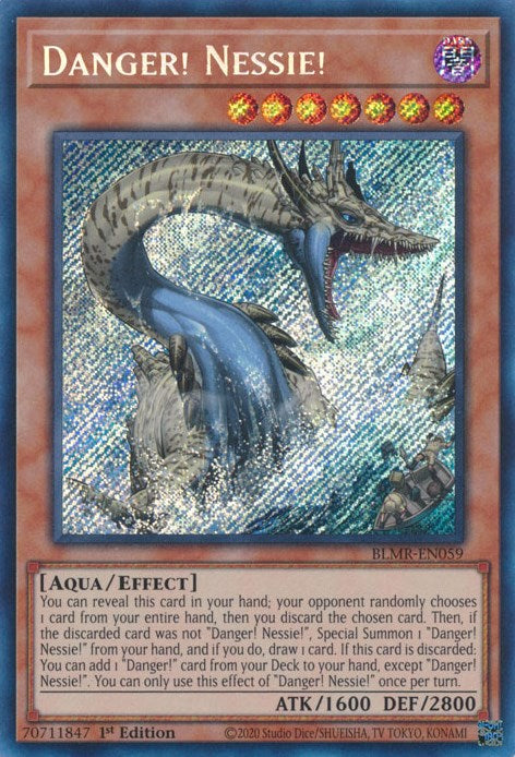 Danger! Nessie! [BLMR-EN059] Secret Rare | Gear Gaming Fayetteville