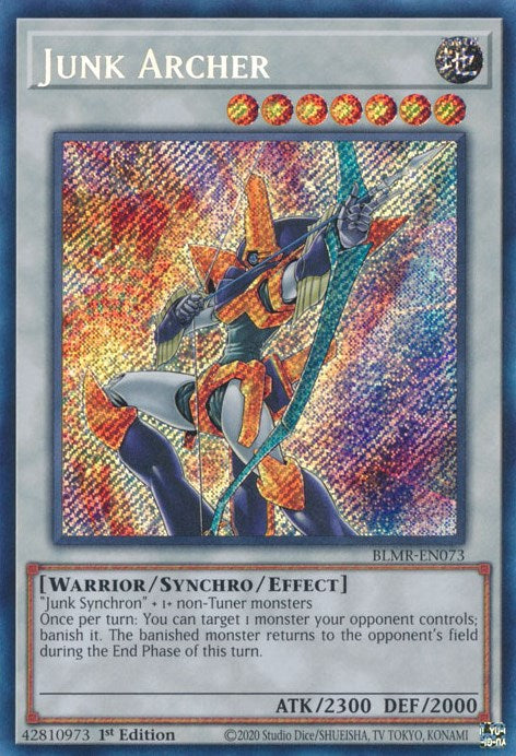 Junk Archer [BLMR-EN073] Secret Rare | Gear Gaming Fayetteville