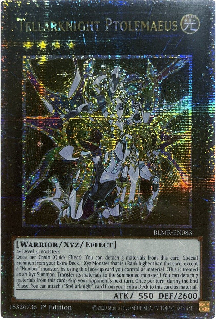 Tellarknight Ptolemaeus [BLMR-EN083] Quarter Century Secret Rare | Gear Gaming Fayetteville