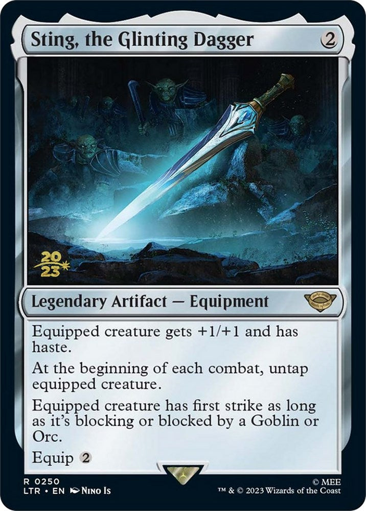 Sting, the Glinting Dagger [The Lord of the Rings: Tales of Middle-Earth Prerelease Promos] | Gear Gaming Fayetteville