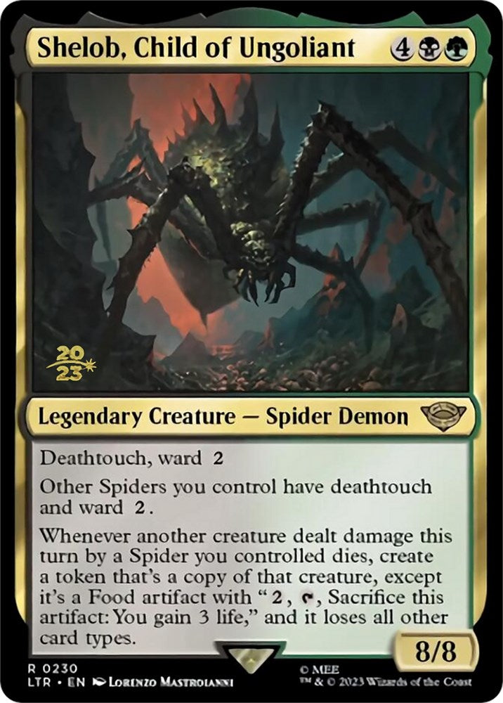 Shelob, Child of Ungoliant [The Lord of the Rings: Tales of Middle-Earth Prerelease Promos] | Gear Gaming Fayetteville