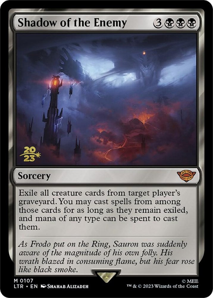 Shadow of the Enemy [The Lord of the Rings: Tales of Middle-Earth Prerelease Promos] | Gear Gaming Fayetteville