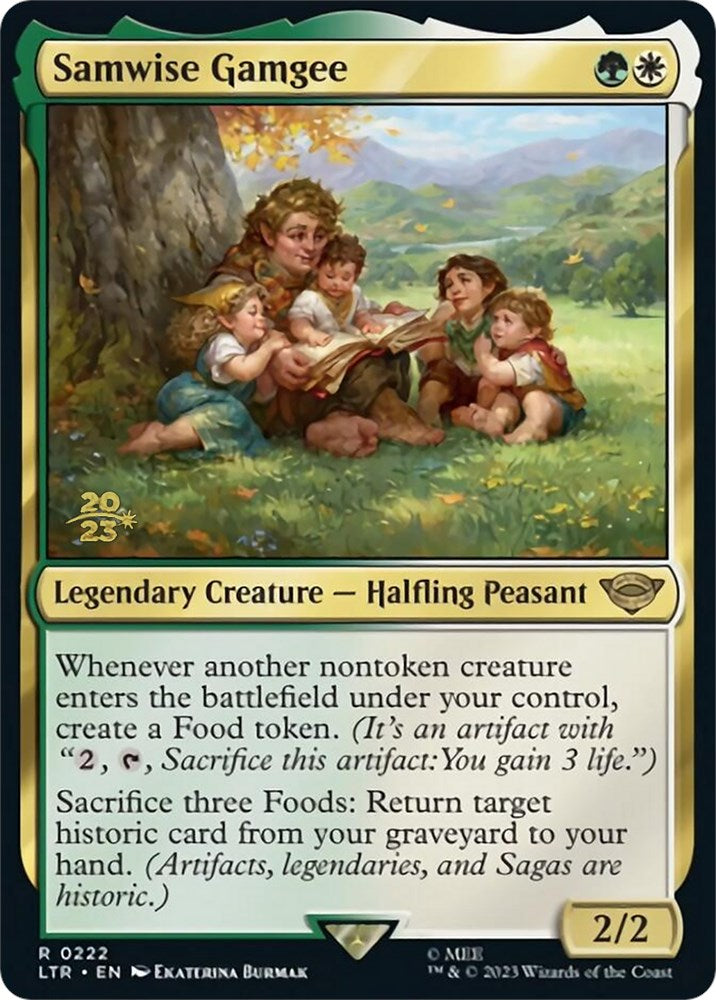 Samwise Gamgee [The Lord of the Rings: Tales of Middle-Earth Prerelease Promos] | Gear Gaming Fayetteville