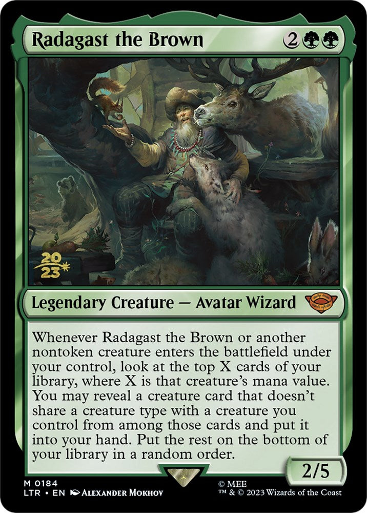 Radagast the Brown [The Lord of the Rings: Tales of Middle-Earth Prerelease Promos] | Gear Gaming Fayetteville