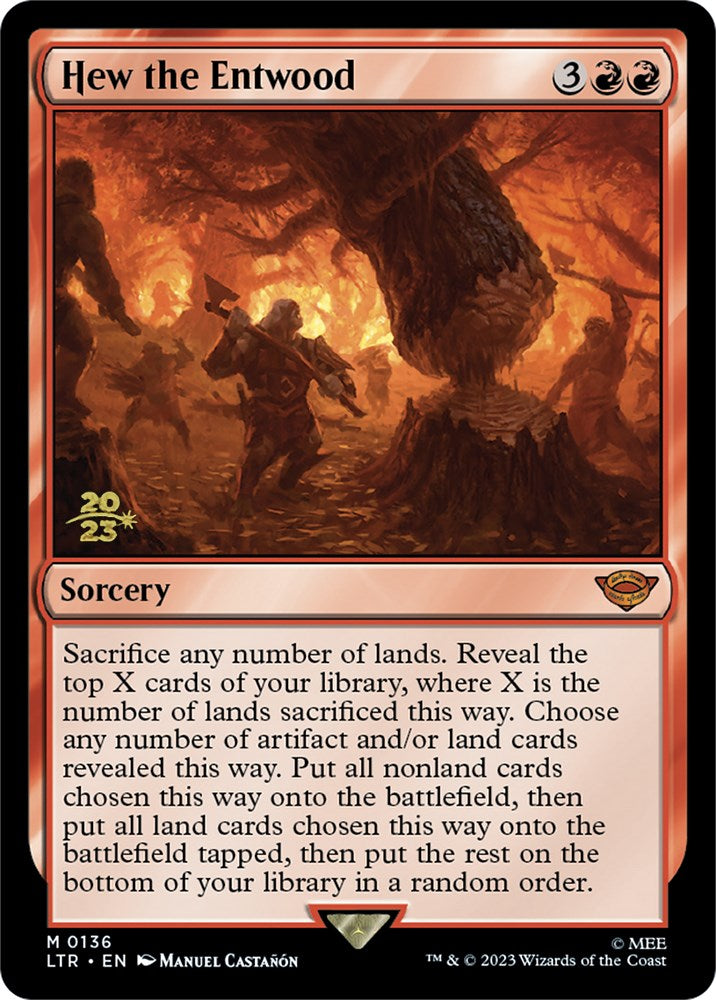 Hew the Entwood [The Lord of the Rings: Tales of Middle-Earth Prerelease Promos] | Gear Gaming Fayetteville