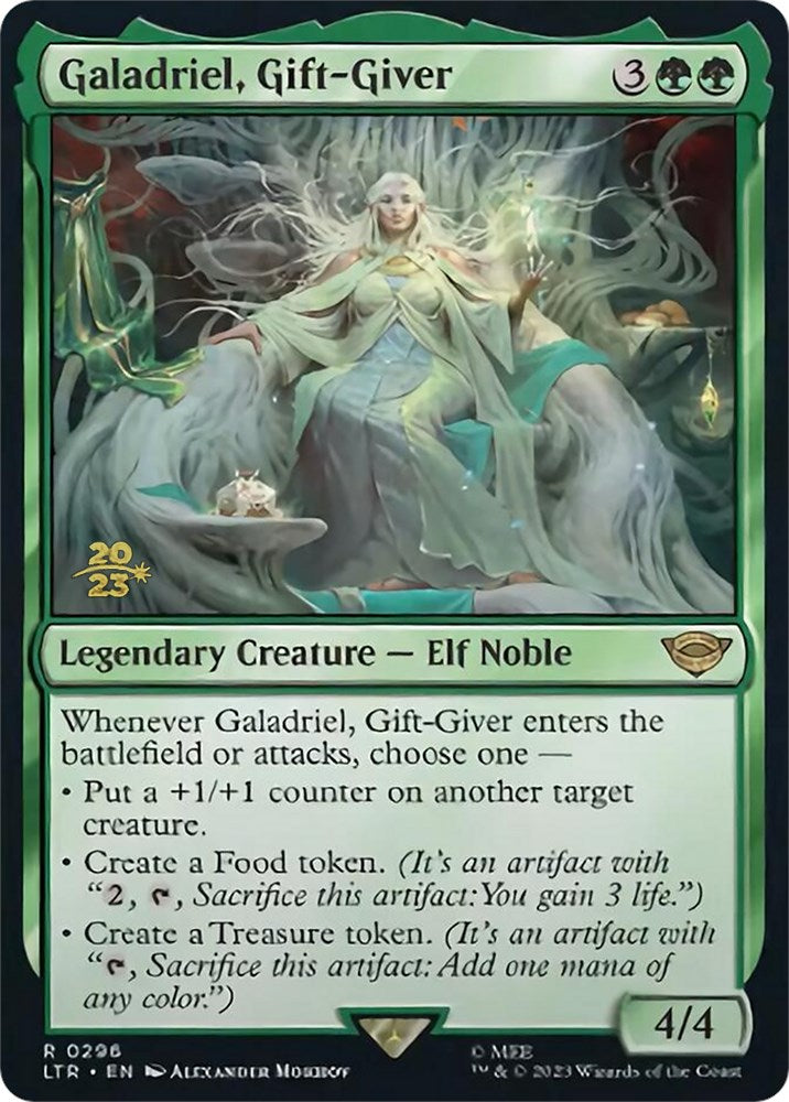 Galadriel, Gift-Giver [The Lord of the Rings: Tales of Middle-Earth Prerelease Promos] | Gear Gaming Fayetteville