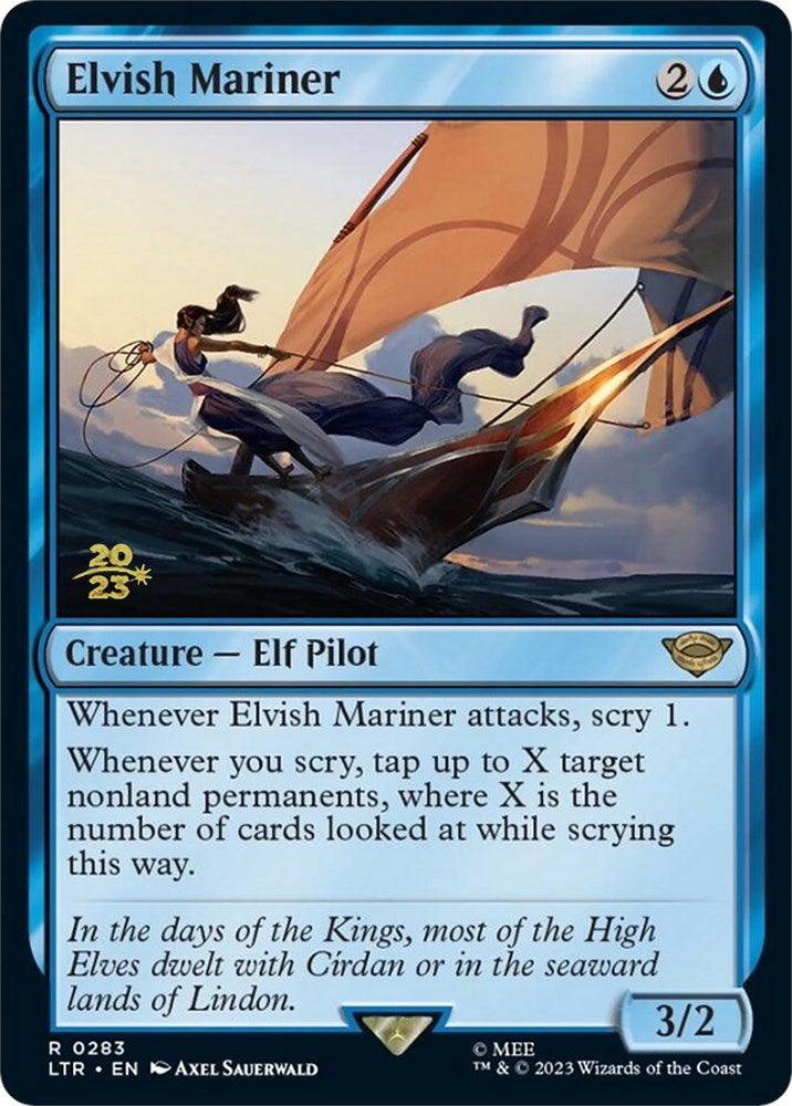 Elvish Mariner [The Lord of the Rings: Tales of Middle-Earth Prerelease Promos] | Gear Gaming Fayetteville