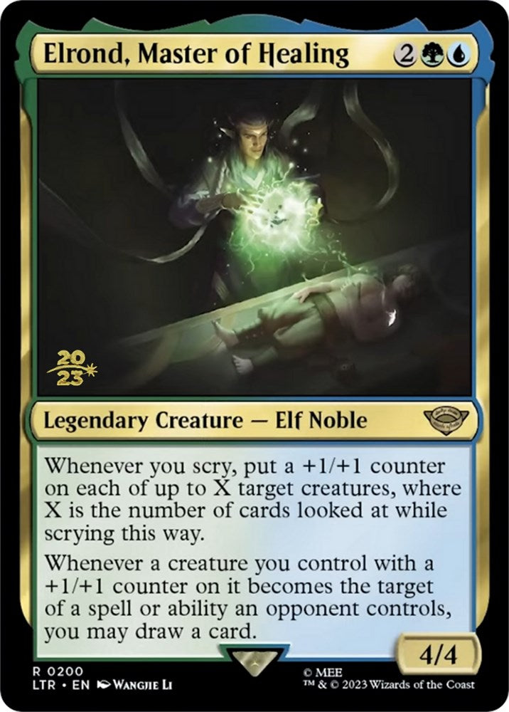 Elrond, Master of Healing [The Lord of the Rings: Tales of Middle-Earth Prerelease Promos] | Gear Gaming Fayetteville