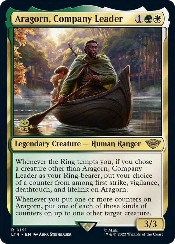 Aragorn, Company Leader [The Lord of the Rings: Tales of Middle-Earth Prerelease Promos] | Gear Gaming Fayetteville