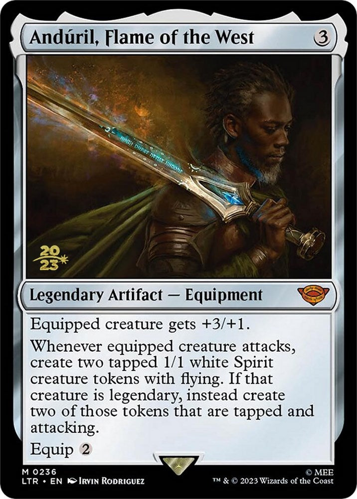 Anduril, Flame of the West [The Lord of the Rings: Tales of Middle-Earth Prerelease Promos] | Gear Gaming Fayetteville