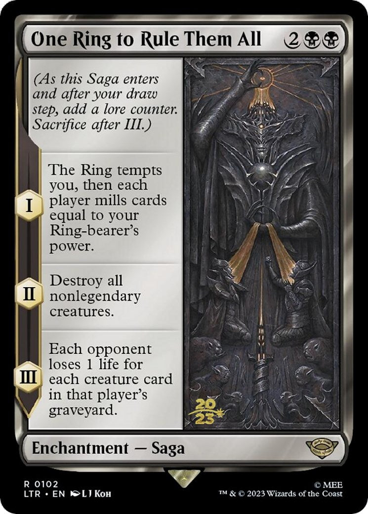 One Ring to Rule Them All [The Lord of the Rings: Tales of Middle-Earth Prerelease Promos] | Gear Gaming Fayetteville