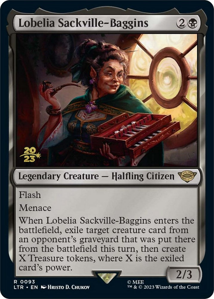 Lobelia Sackville-Baggins [The Lord of the Rings: Tales of Middle-Earth Prerelease Promos] | Gear Gaming Fayetteville