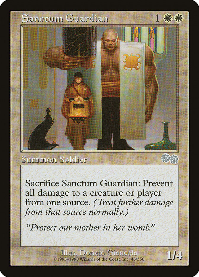 Sanctum Guardian [Urza's Saga] | Gear Gaming Fayetteville