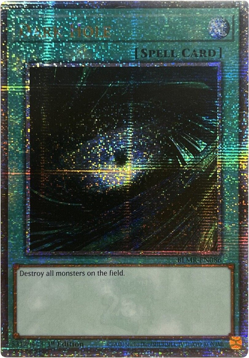 Dark Hole [BLMR-EN086] Quarter Century Secret Rare | Gear Gaming Fayetteville