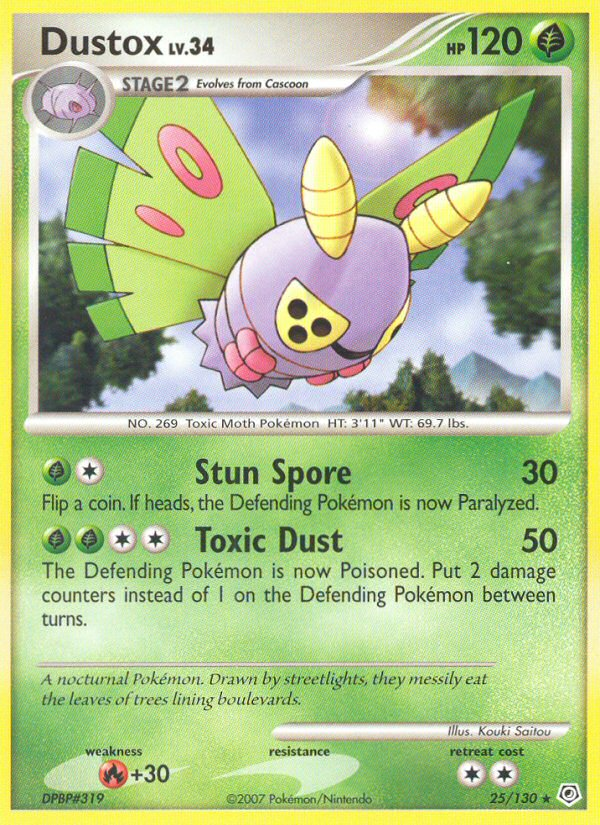 Dustox (25/130) [Diamond & Pearl: Base Set] | Gear Gaming Fayetteville