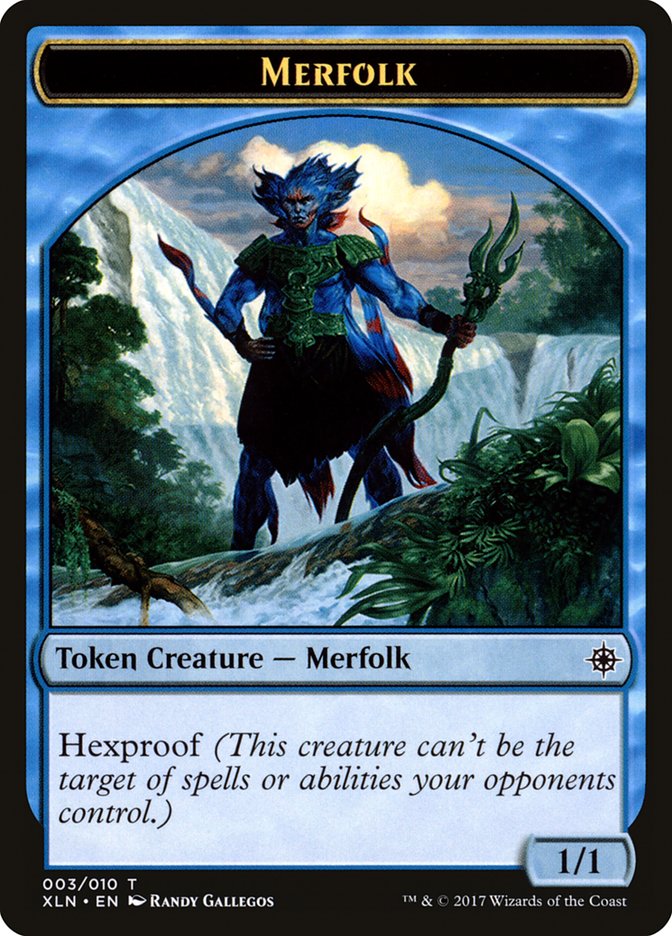 Merfolk Token [Ixalan Tokens] | Gear Gaming Fayetteville