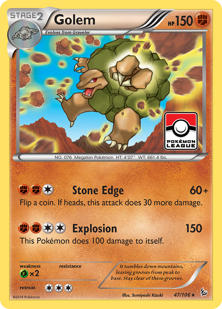 Golem (47/106) [XY: Flashfire] | Gear Gaming Fayetteville