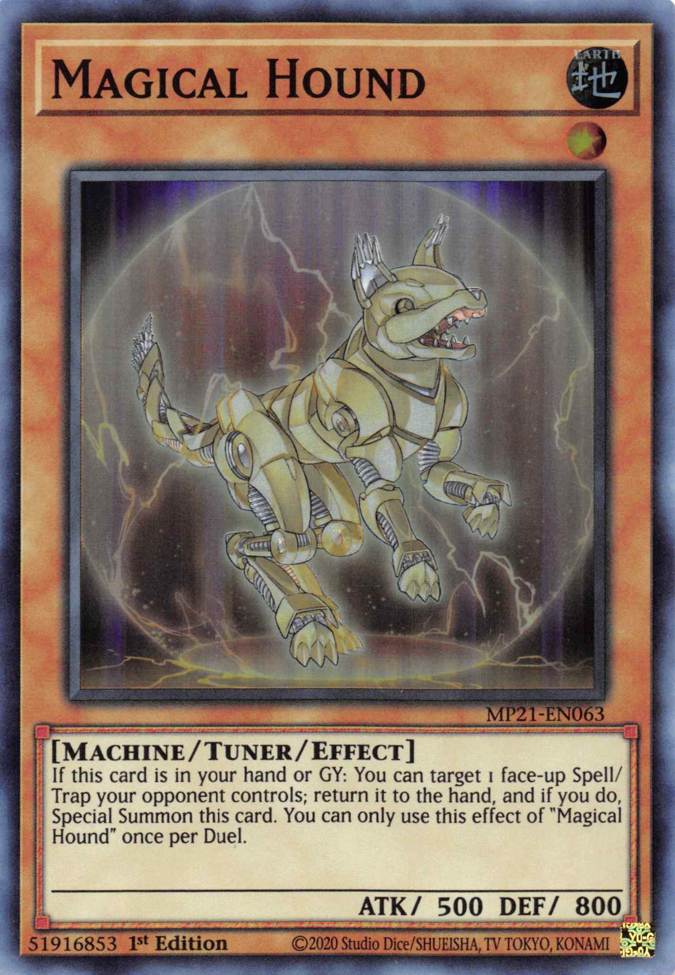 Magical Hound [MP21-EN063] Super Rare | Gear Gaming Fayetteville