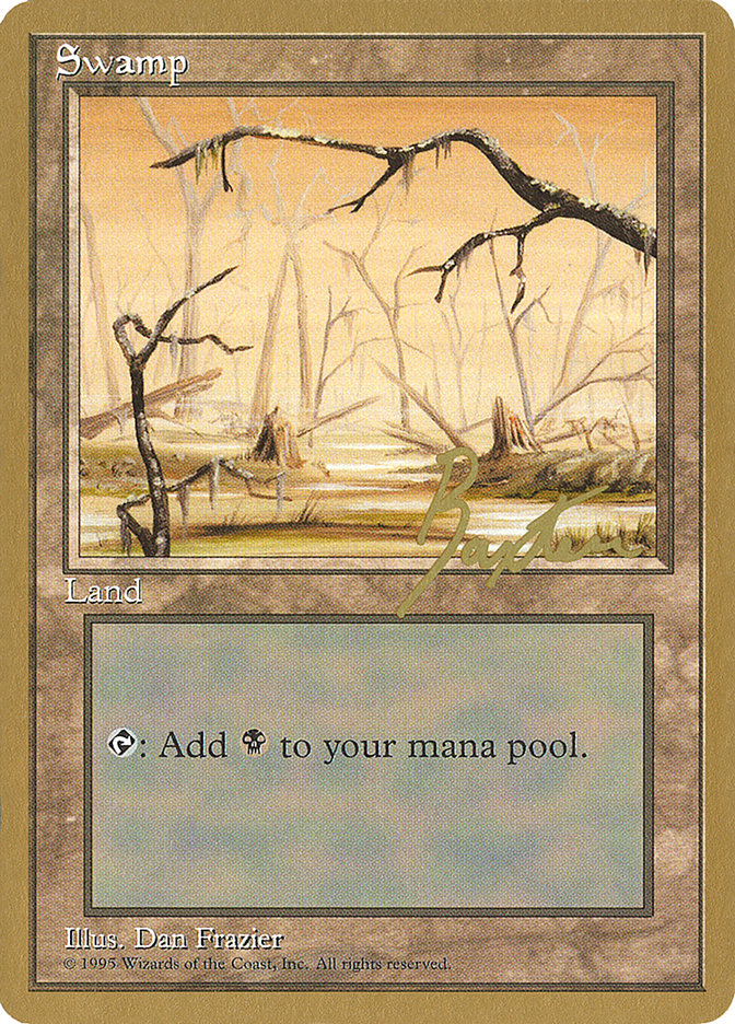 Swamp (gb370) (George Baxter) [Pro Tour Collector Set] | Gear Gaming Fayetteville