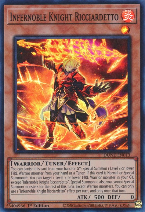 Infernoble Knight Ricciardetto [DUNE-EN013] Super Rare | Gear Gaming Fayetteville