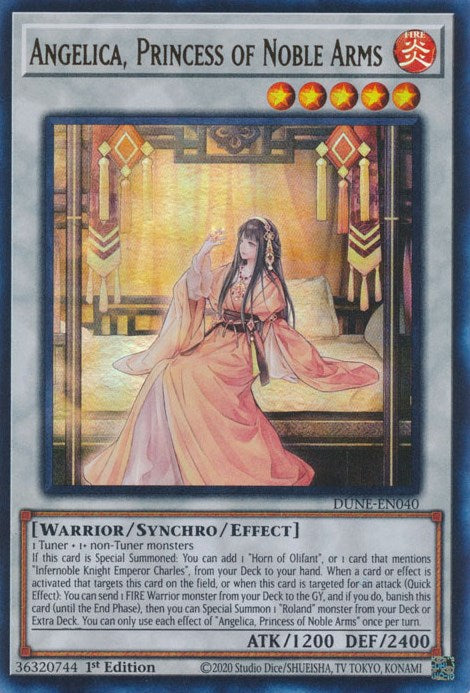 Angelica, Princess of Noble Arms [DUNE-EN040] Ultra Rare | Gear Gaming Fayetteville