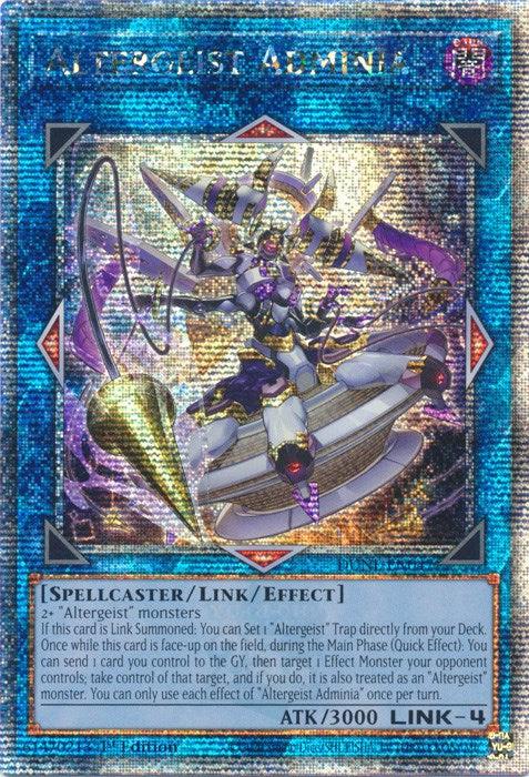 Altergeist Adminia [DUNE-EN047] Quarter Century Secret Rare | Gear Gaming Fayetteville